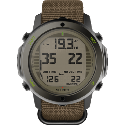 Suunto D6i Novo Zulu Wrist Computer with USB Cable