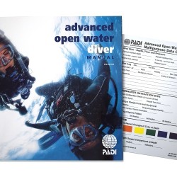 Advanced Open Water Manual with Data Carrier